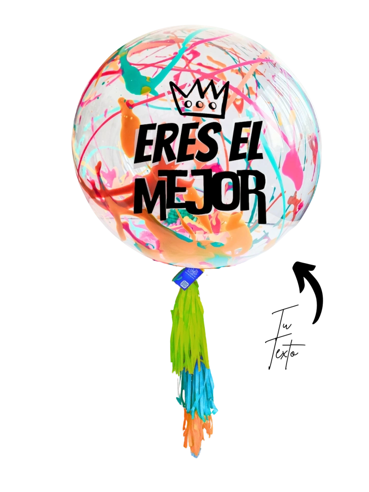 Globo Burbuja 90cm Picasso