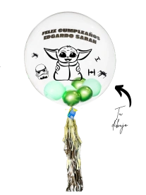 Globo Personalizado Burbuja Grande 90cm