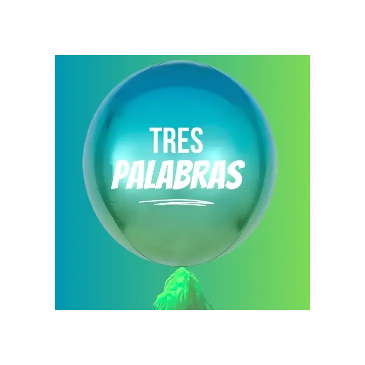 Globo con Helio Personalizado Orbz 35cms