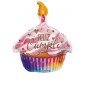 43cm Globo Cupcake pink