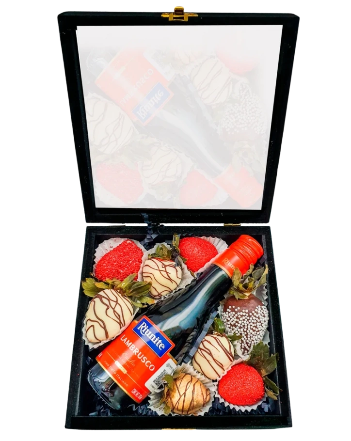 Fresas con Chocolate para Ellos