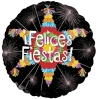 43cm Globo Felices Fiestas