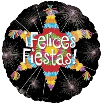 43cm Globo Felices Fiestas
