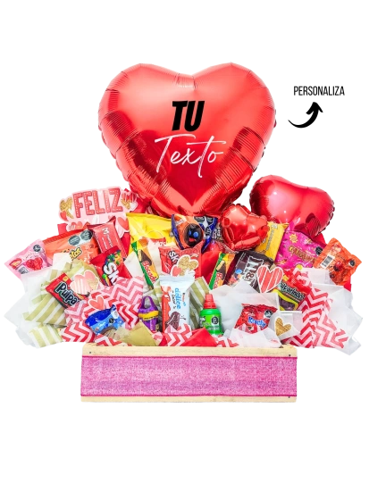 Colorido Arreglo de Dulces Personalizado