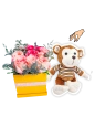 Monito detalle con Rosas Monito detalle con Rosas