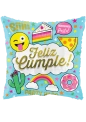 Globo 43cm Feliz cumple cactus