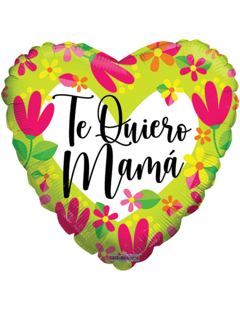 20cm Globo te quiero mamá