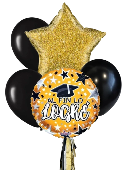 Regalo de Graduación con Globos