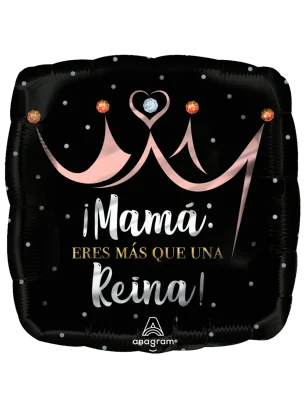 43cm Globo Mamá Reina Black