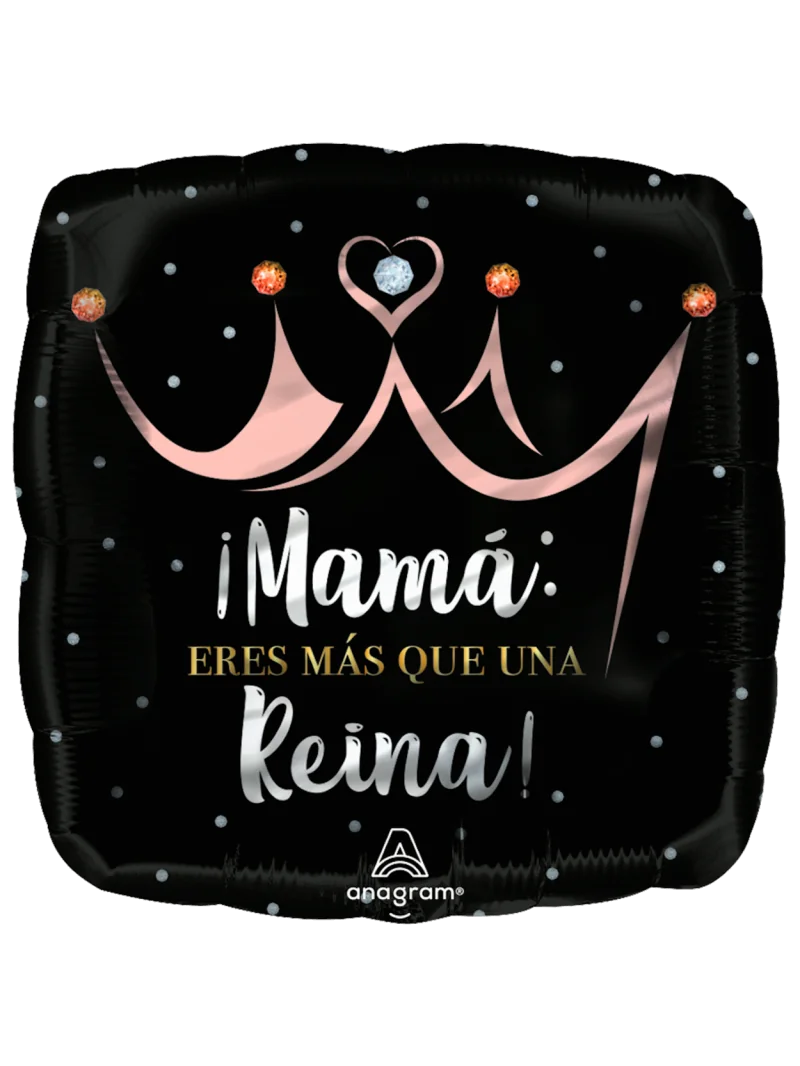 43cm Globo Mamá Reina Black