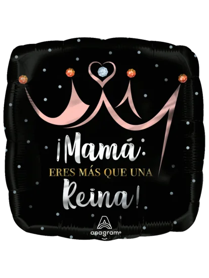 43cm Globo Mamá Reina Black