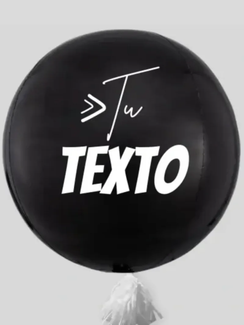 Globo con Helio Personalizado Orbz 35cms