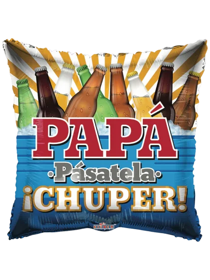 43cm Globo Papá Pásatela Chuper