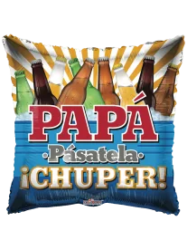 43cm Globo Papá Pásatela Chuper