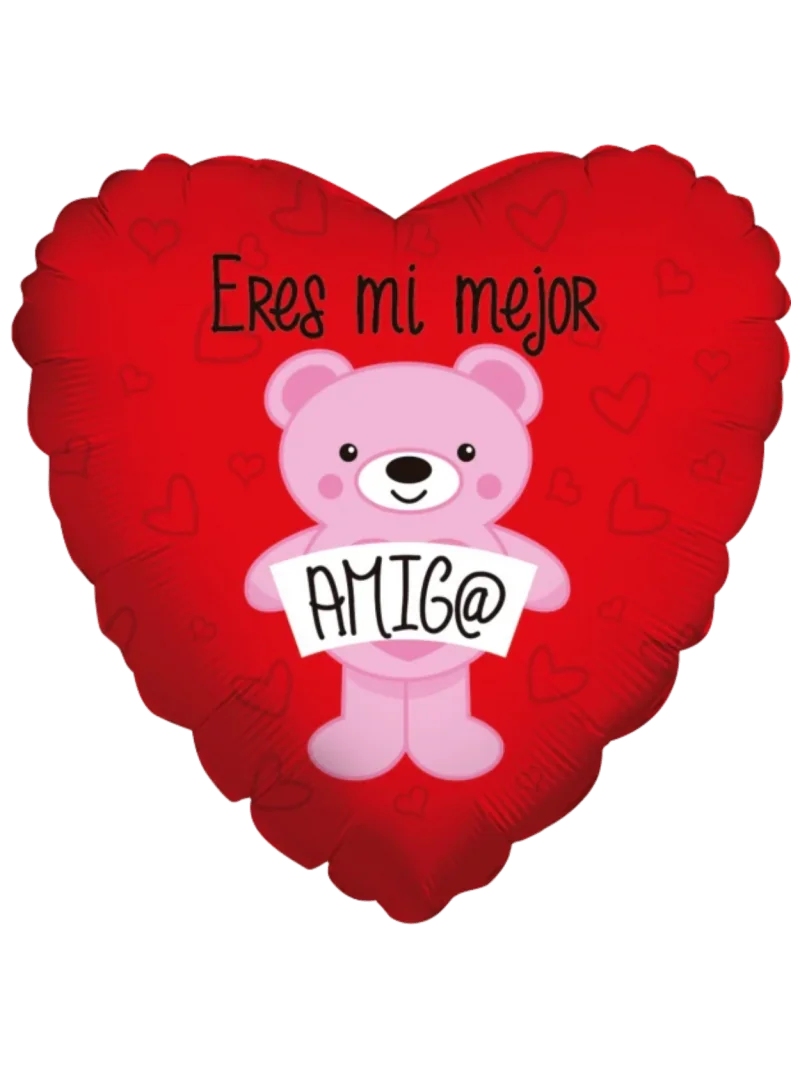 43cm Globo Mejor Amig@