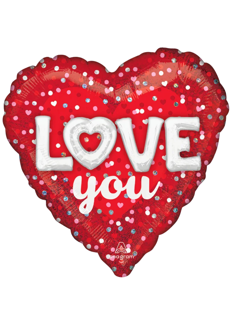 43cm Globo Love You Puntos