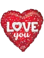 43cm Globo Love You Puntos
