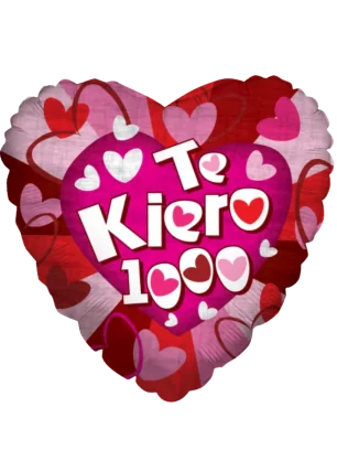 43cm Globo Te kiero 1000