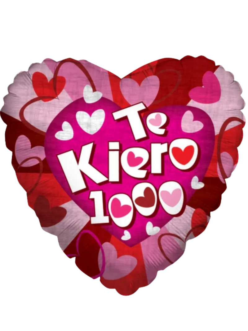 43cm Globo Te kiero 1000