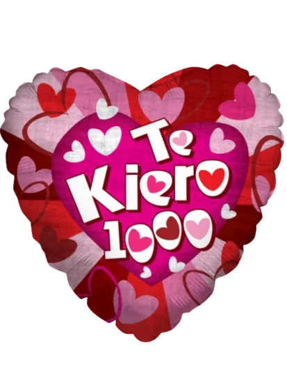 43cm Globo Te kiero 1000