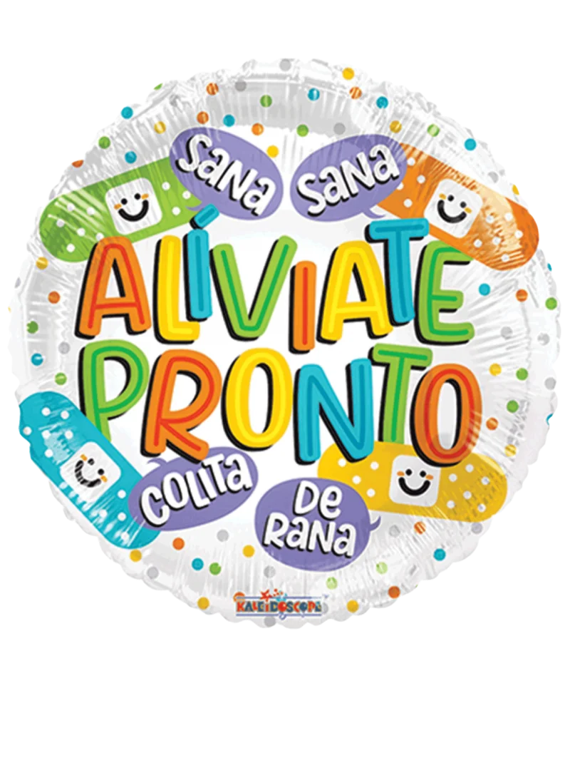 43cm Globo Aliviate Pronto Sana Sana