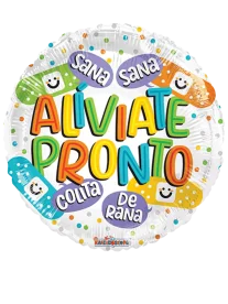 43cm Globo Aliviate Pronto Sana Sana
