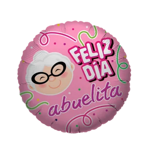 43cm Globo Feliz Día Abuelita