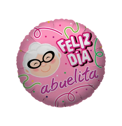 43cm Globo Feliz Día Abuelita