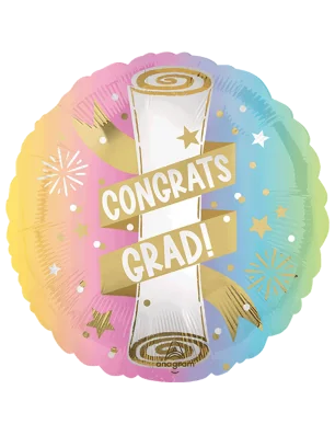 43cm Globo Grad Colors