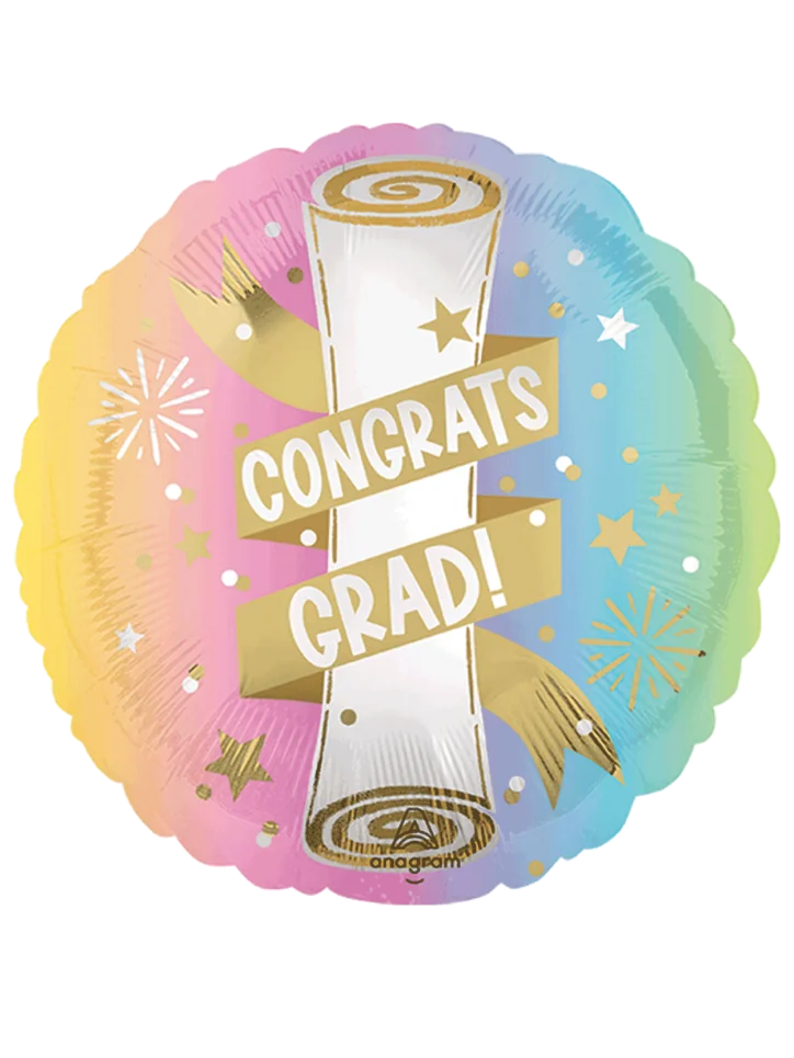 43cm Globo Grad Colors