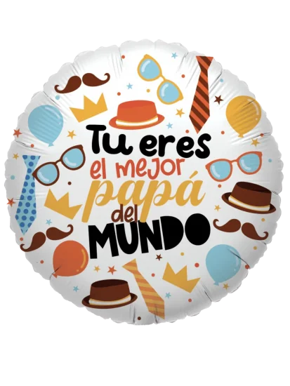 43cm Globo Mejor Papá del Mundo