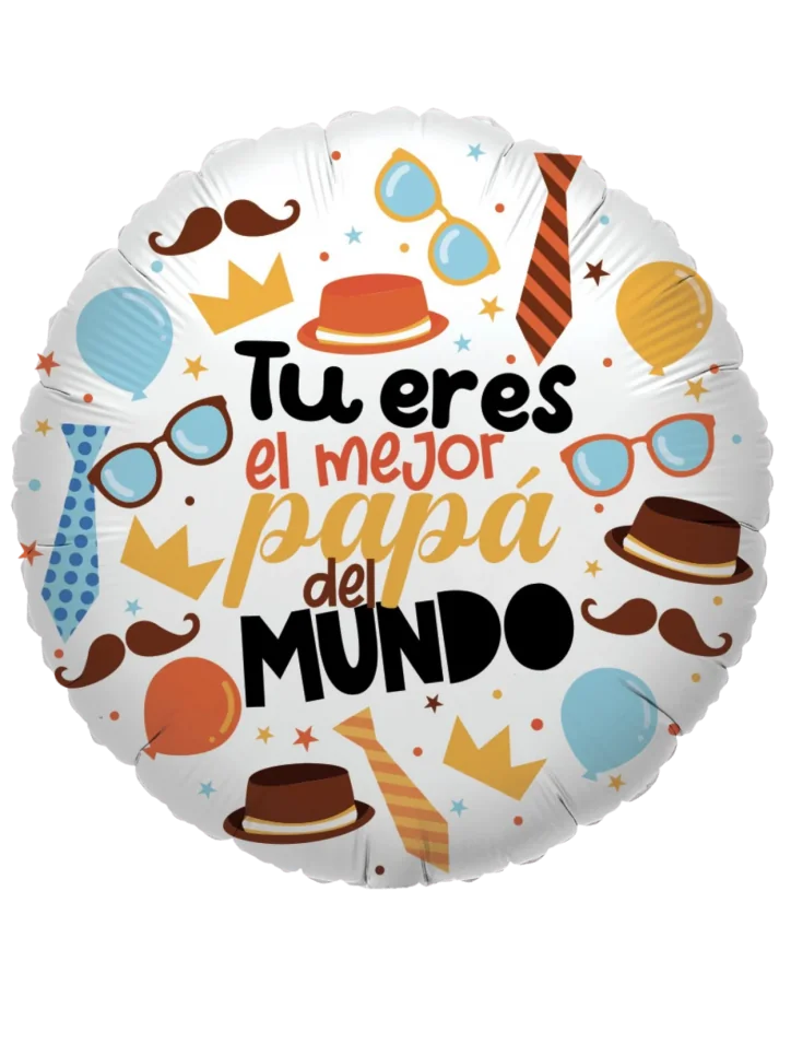 43cm Globo Mejor Papá del Mundo