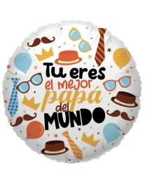 43cm Globo Mejor Papá del Mundo
