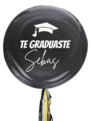 Globo de Graduación Gigante Personalizado 90 cm