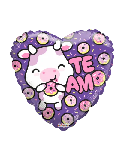 20cm Globo Te Amo Donas