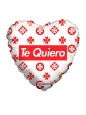 20cm Globo Te Quiero Blanco