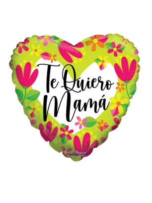 20cm Globo te quiero mamá