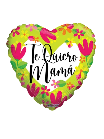 20cm Globo te quiero mamá