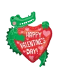 23cm Globo Cocodrilo Valentine`s
