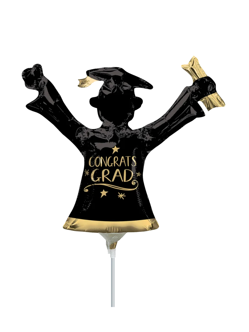 23cm Globo Congrats Grad Toga