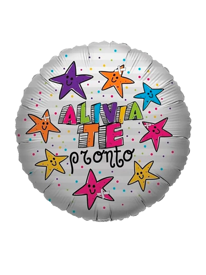 20cm Globo Aliviate Pronto