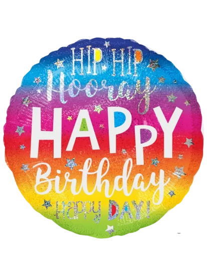 43cm Globo HIP HIP Birthday