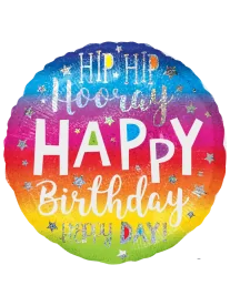 43cm Globo HIP HIP Birthday