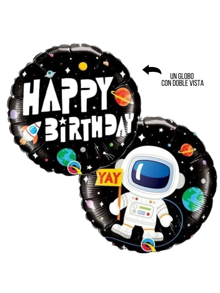 43cm Globo HB Astronauta espacio