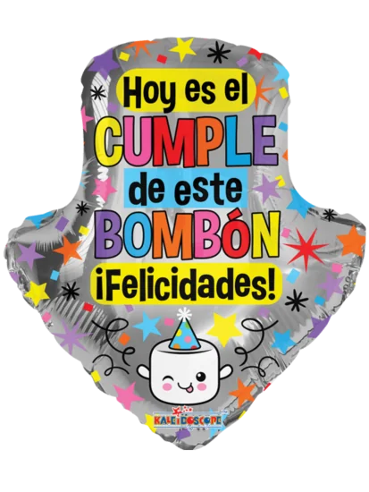43cm Globo Felicidades Bombón
