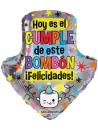 43cm Globo Felicidades Bombón