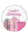 20cm Globo Happy Birthday Regalos