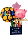 Six Chelas y Globos