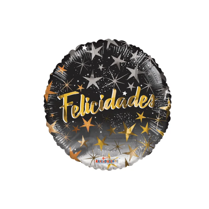 43cm Felicidades Estrellas