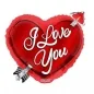 43cm Globo I Love You Cupido